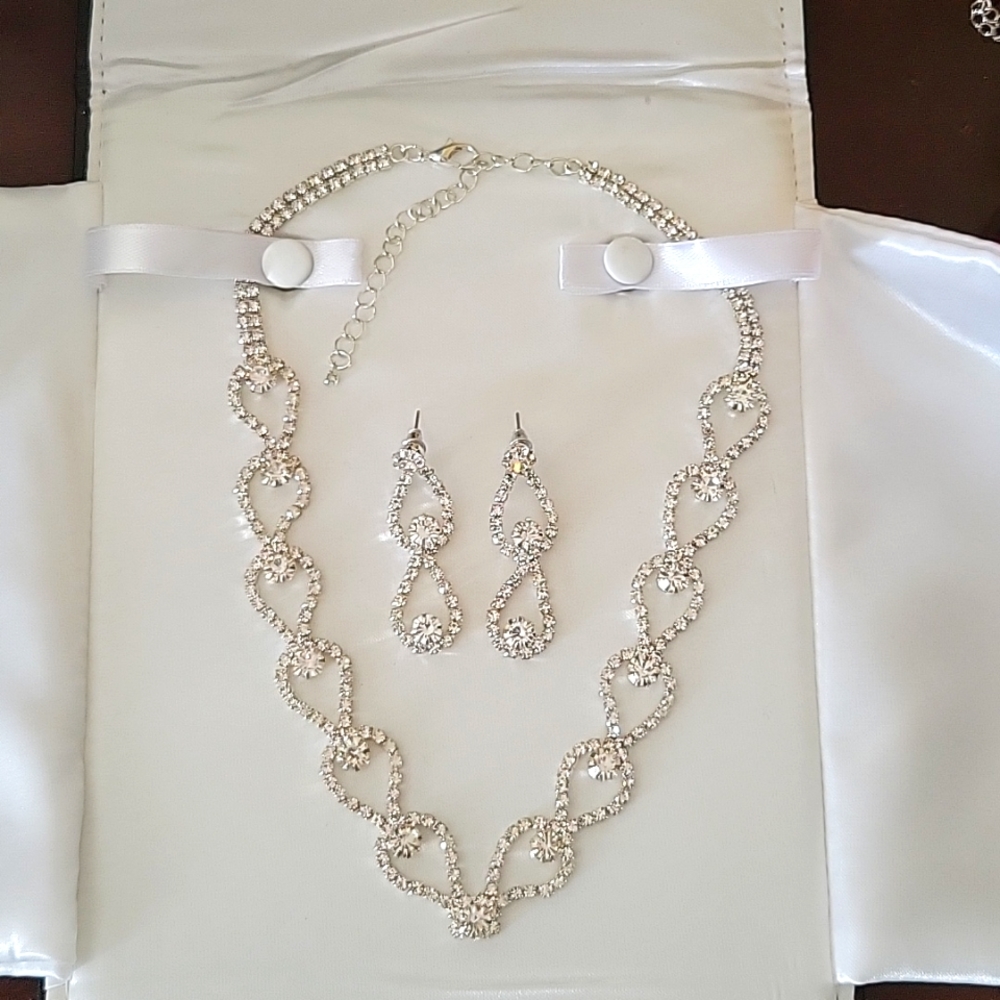 Earrings and Necklace